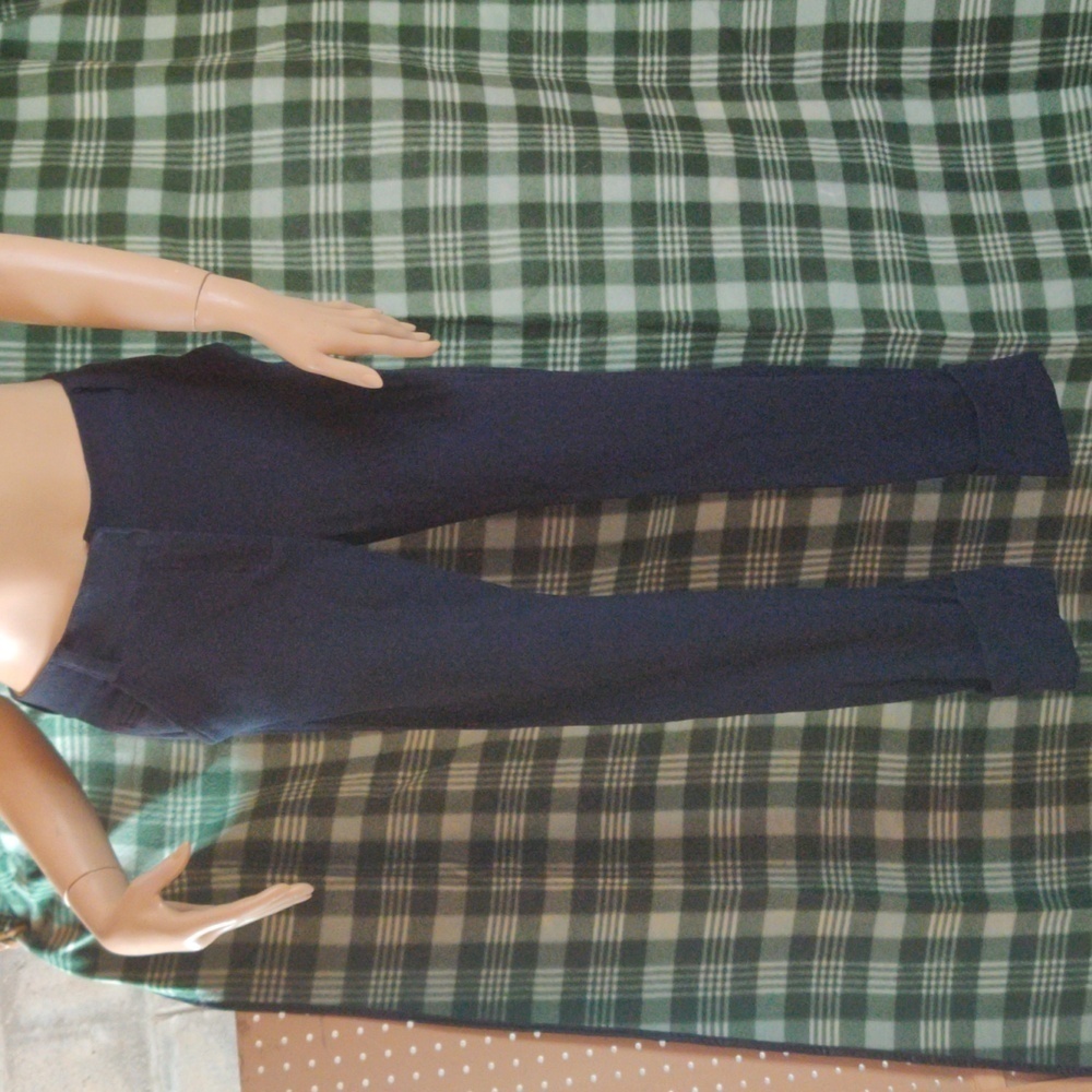 Diane von furstenberg navy leggings size 4